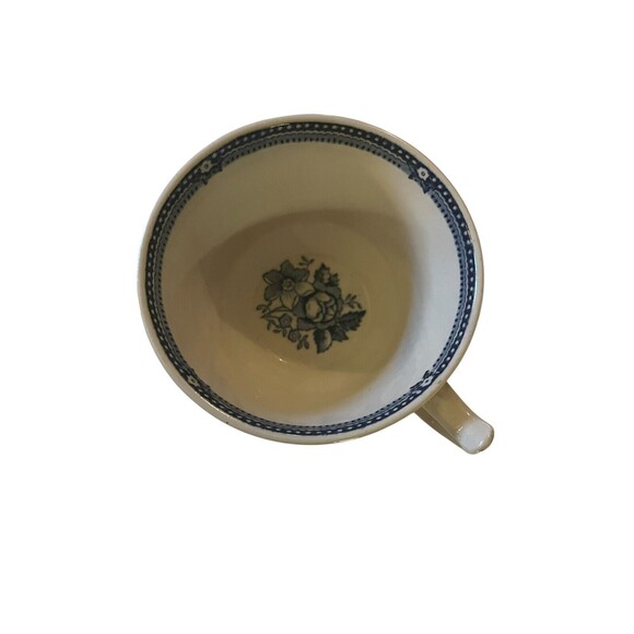 Royal Staffordshire Clarice Cliff Tonquin Tea Cup Blue - Picture 3 of 4